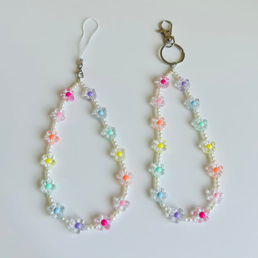 Spring Daisies Phone Charm / Keychain