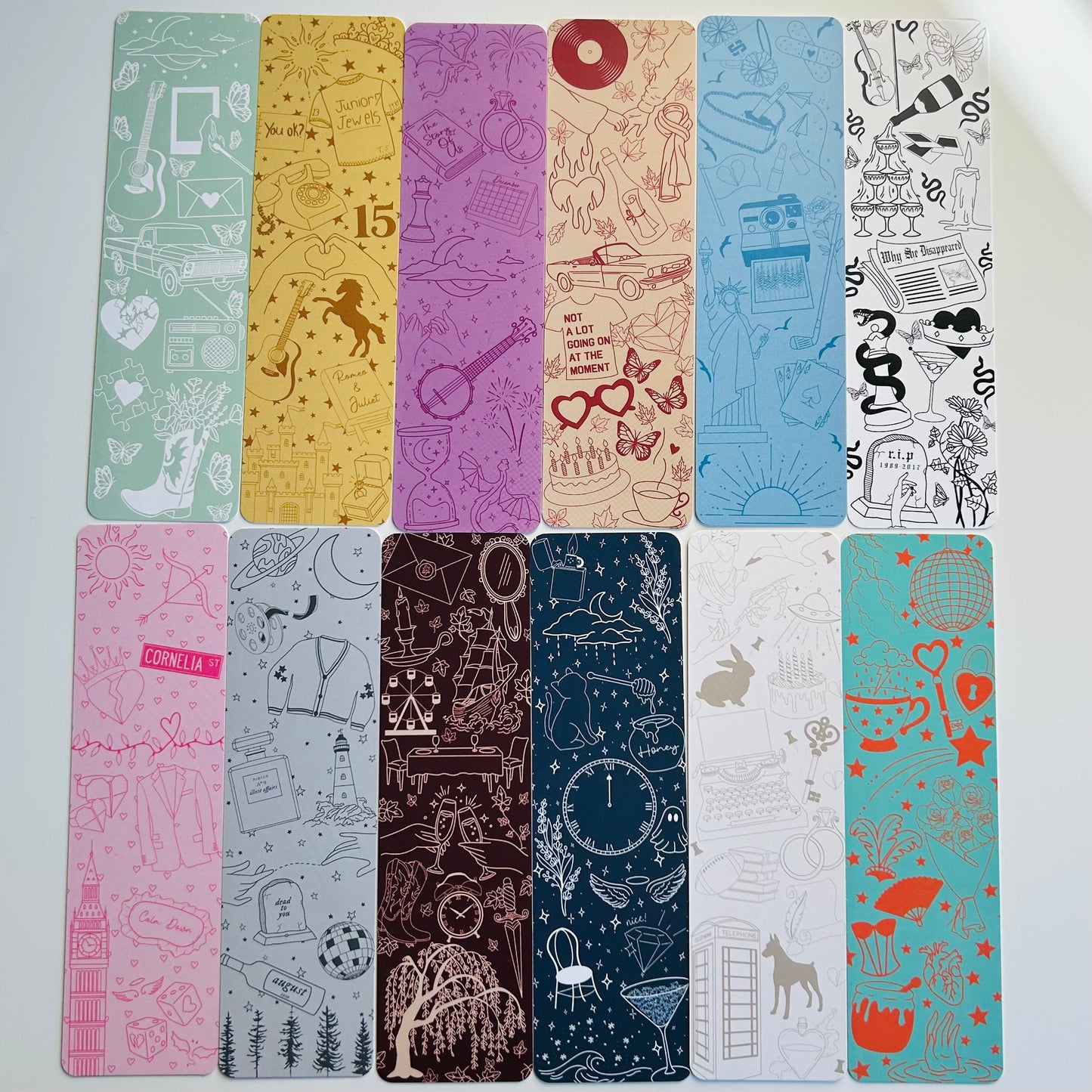 The Eras Bookmark Pack